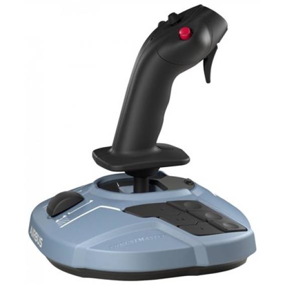 Obrázok pre Thrustmaster TCA Sidestick Airbus edition Černá, Modrá USB Letový joystick Analogový/digitální PC