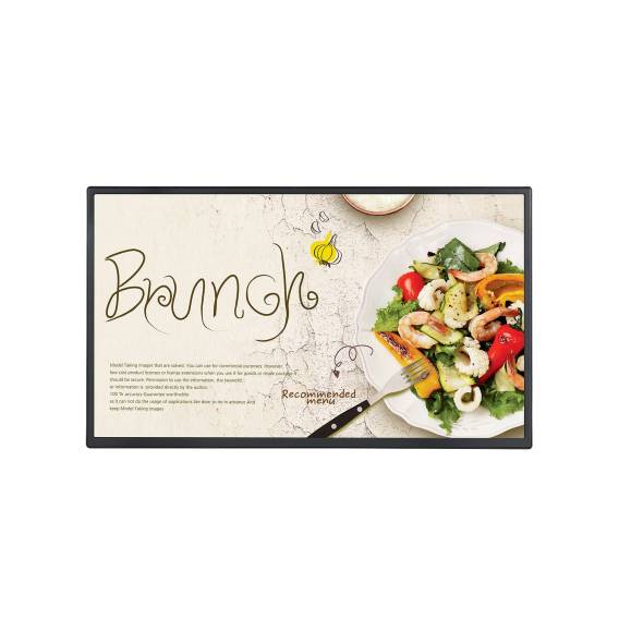 Obrázok pre LG 32SM5J-B sdělovací displej Plochá digitální tabule 81,3 cm (32") IPS Wi-Fi 400 cd/m² Full HD Černá 24/7