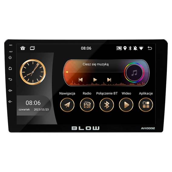 Obrázok pre Radio BLOW AVH-9992 2DIN 9" Android/WiFi/GPS/CARPLAY