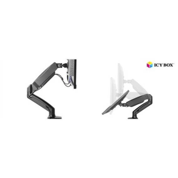 Obrázok pre ICY BOX IB-MS303-T 81,3 cm (32") Stůl Černá