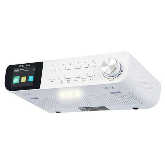 Obrázok pre Kuchyňské rádio FM/DAB+ BLOW RK1, bílý