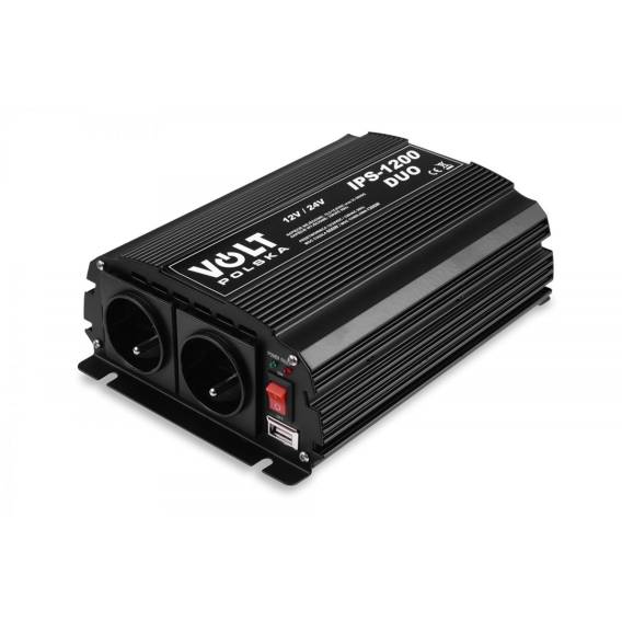 Obrázok pre CONVERTER VOLT POLSKA IPS-1200 DUO 12V 24V/230V 600X1200W