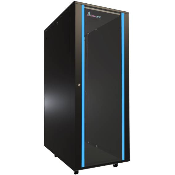 Obrázok pre Extralink Racková skříň 32U 600x1000 Černá stojící