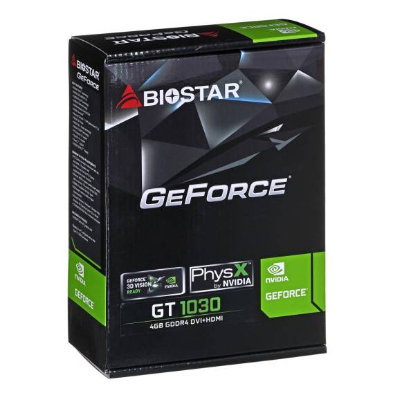Obrázok pre Biostar GeForce GT1030 NVIDIA GeForce GT 1030 4 GB GDDR4