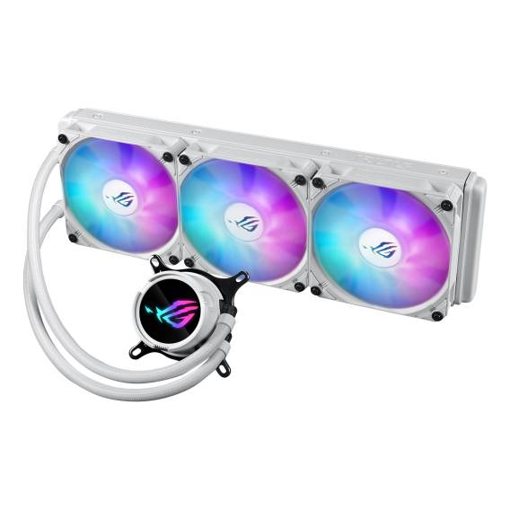 Obrázok pre ASUS ROG Strix LC III 360 ARGB White Edition Procesor Sada pro kapalinové chlazení 12 cm Bílá