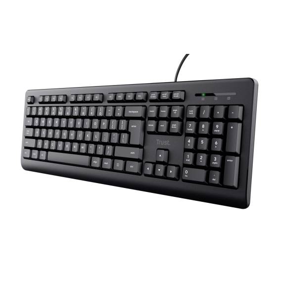 Obrázok pre Trust TK-150 klávesnice Univerzální USB QWERTY Černá