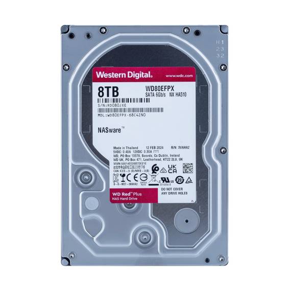 Obrázok pre Western Digital Red Plus 3.5" 8 TB Serial ATA III