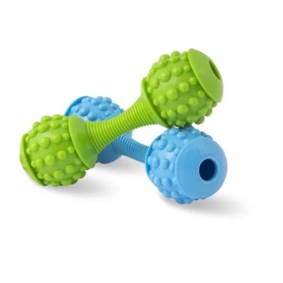 Obrázok pre HILTON Dentální činka z termoplastické gumy 15 cm - hračka pro psy - 1 kus