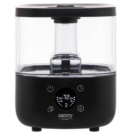 Obrázok pre Camry | CR 7973b | Humidifier | 23 W | Water tank capacity 5 L | Suitable for rooms up to 35 m2 | Ultrasonic | Humidification capacity 100-260 ml/hr | Black