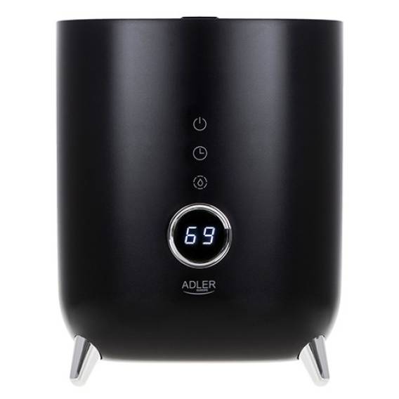 Obrázok pre Adler | AD 7972 | Humidifier | 23 W | Water tank capacity 4 L | Suitable for rooms up to 35 m2 | Ultrasonic | Humidification capacity 150-300 ml/hr | Black