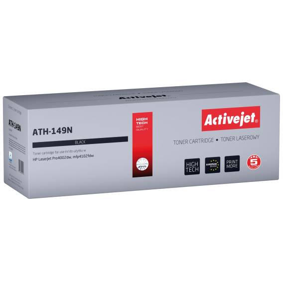 Obrázok pre Activejet Toner ATH-149N pro tiskárny HP; Náhradní toner HP 149A W1490A; Supreme; 2900 stran; černý