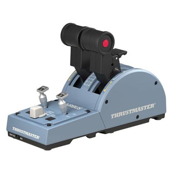 Obrázok pre Thrustmaster TCA Quadrant Airbus Edition Černá, Modrá Flight Sim PC