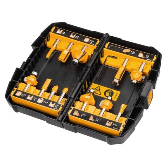 Obrázok pre DeWALT DT90016-QZ frézovací bit Sada bitů 12 kusů