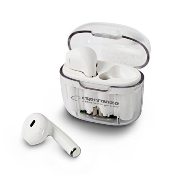 Obrázok pre Esperanza EH237W Sluchátka do uší Bluetooth TWS Bílá