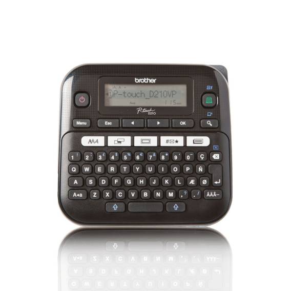 Obrázok pre Brother PT-D210VP tiskárna štítků Tepelný přenos 180 x 180 DPI 20 mm/s QWERTY