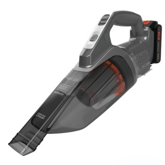 Obrázok pre Black & Decker Dustbuster ruční vysavač Černá, Šedá, Oranžová Bezsáčkové