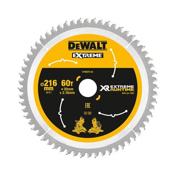 Obrázok pre DeWALT DT99570-QZ pilový kotouč 21,6 cm 1 kusů