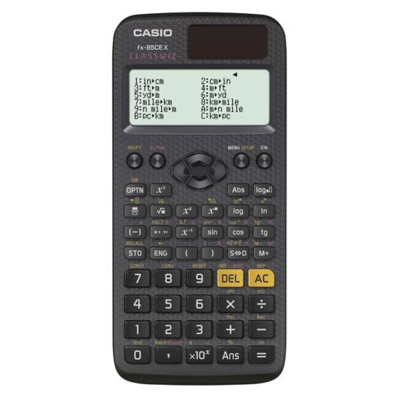 Obrázok pre CASIO VĚDECKÁ KALKULAČKA FX-85CEX, 379 FUNKCÍ, 77X166MM, ČERNÁ
