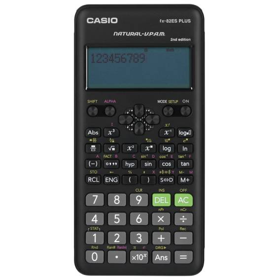 Obrázok pre Casio FX-82ES PLUS-2 kalkulačka Kapsa Vědecká kalkulačka Černá