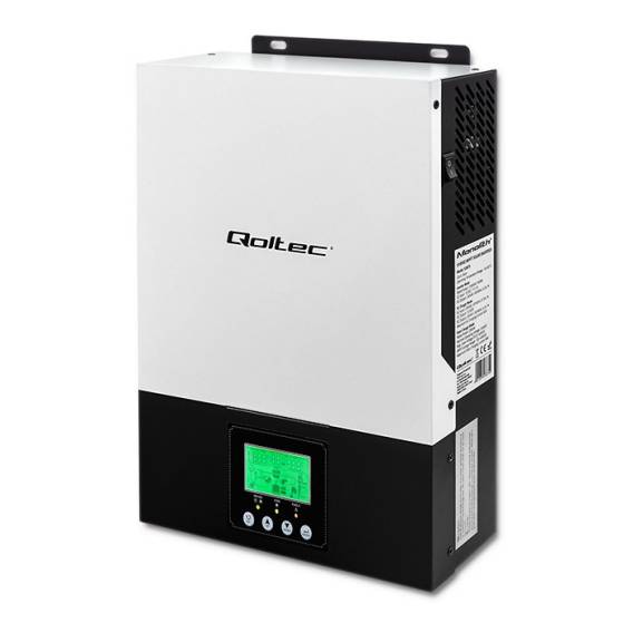 Obrázok pre Qoltec 53876 Hybridní solární invertor mimo síť 6kW | 2,4 kW | 80A | MPPT | Sinus