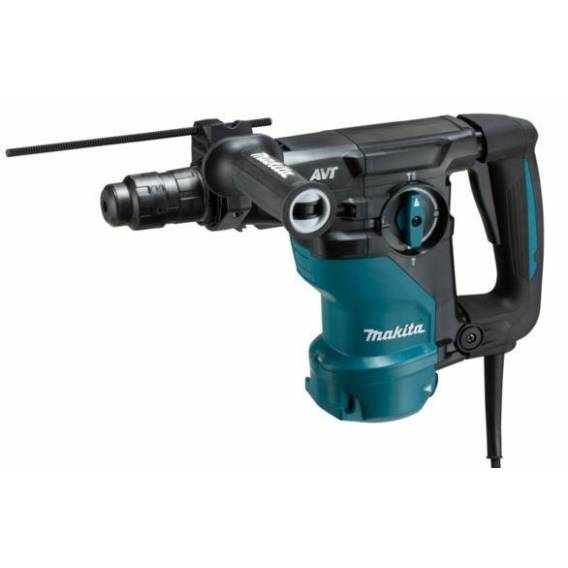 Obrázok pre MAKITA HR3012FCWJ příklepová vrtačka SDS-Plus 3,9J 1050W AVT MAKPAC Černá, Modrá