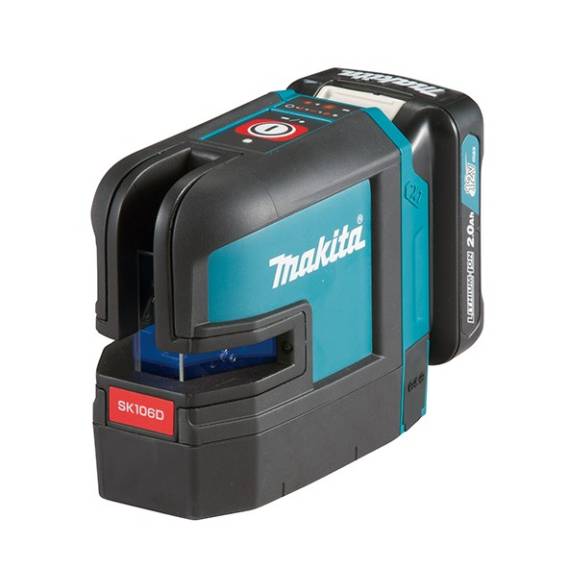 Obrázok pre Makita SK106DZ laserová vodováha Čárová/bodová vodováha 25 m 635 nm (<5 mW)