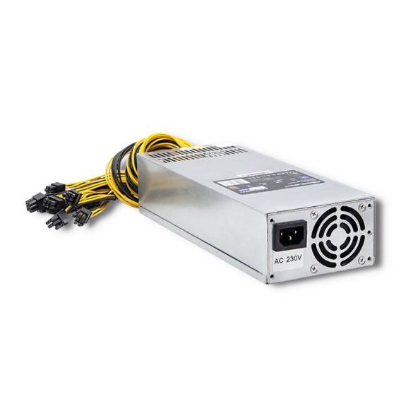 Obrázok pre Qoltec 50177 napájecí zdroj 1600 W Stříbrná
