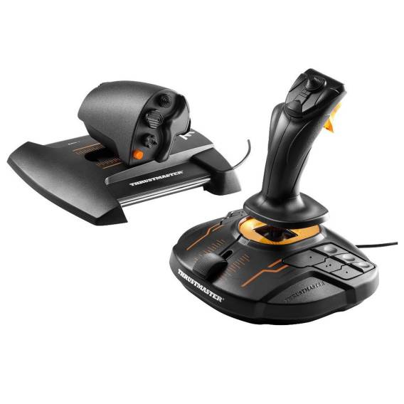 Obrázok pre Thrustmaster T-16000M FCS Hotas Černá, Oranžová USB Joystick Analogový/digitální PC