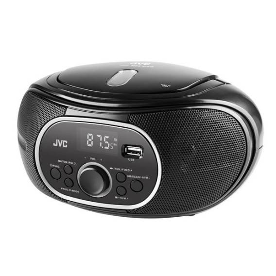 Obrázok pre Rádio JVC RD-E221B Boombox černý