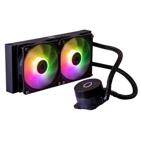 Obrázok pre Cooler Master MasterLiquid 240L Core ARGB Procesor Sada pro kapalinové chlazení 12 cm Černá