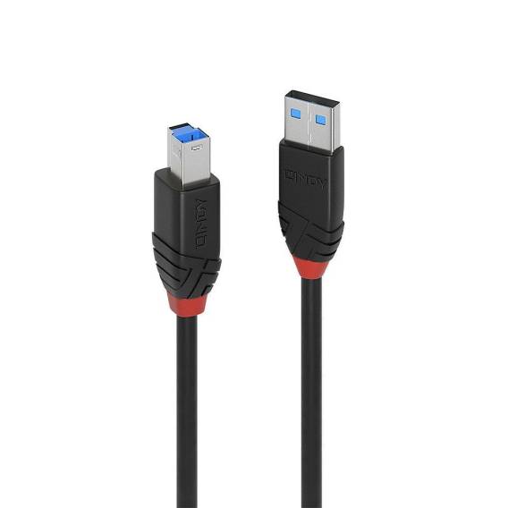 Obrázok pre Lindy 43227 USB kabel USB 3.2 Gen 1 (3.1 Gen 1) 10 m USB A USB B Černá