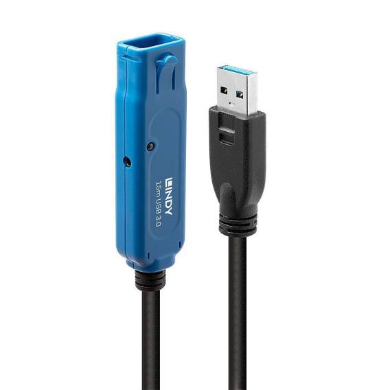 Obrázok pre Lindy 43229 USB kabel USB 3.2 Gen 1 (3.1 Gen 1) 15 m USB A Černá