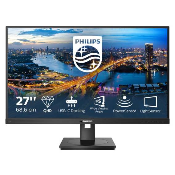 Obrázok pre Philips 276B1/00 počítačový monitor 68,6 cm (27") 2560 x 1440 px Full HD LED Černá
