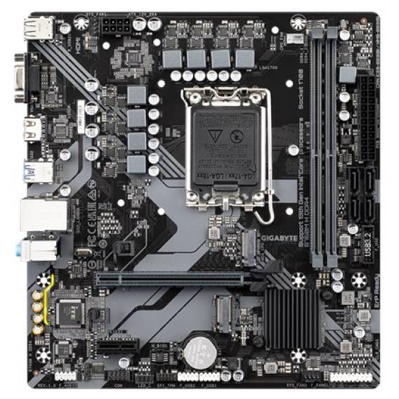 Obrázok pre GIGABYTE B760M H DDR4 základní deska Intel B760 Express LGA 1700 Micro ATX