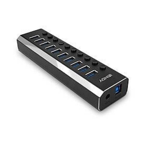 Obrázok pre Lindy 43370 rozbočovač rozhraní USB 3.2 Gen 1 (3.1 Gen 1) Type-B 5000 Mbit/s Černá
