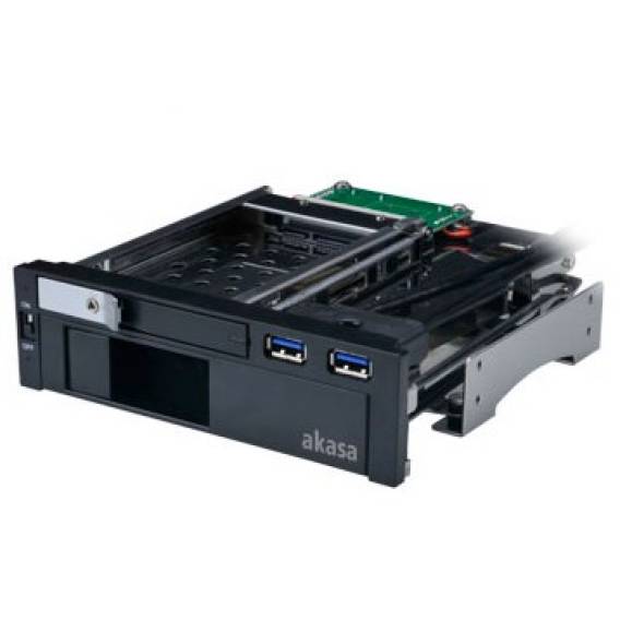 Obrázok pre Akasa AK-IEN-01 panel k PC mechanikám 2,5/3,5" Černá