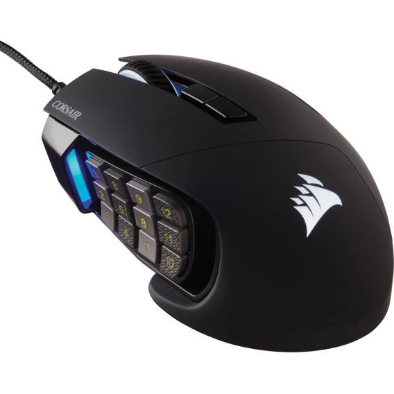 Obrázok pre Corsair Scimitar RGB Elite myš Hraní Pro praváky USB Typ-A Optický 18000 DPI