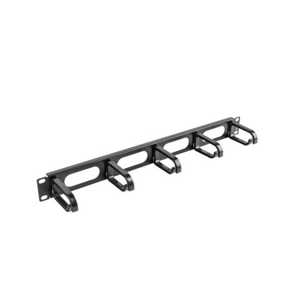Obrázok pre LANBERG CABLE ORGANISER 19" (1U, TYP B, ČERNÝ) AK-1205-B