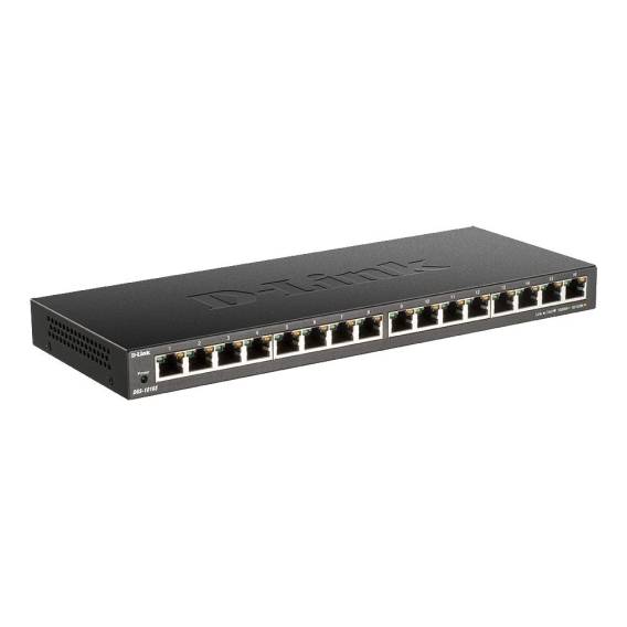 Obrázok pre D-Link DGS-1016S Nespravované Gigabit Ethernet (10/100/1000) Černá