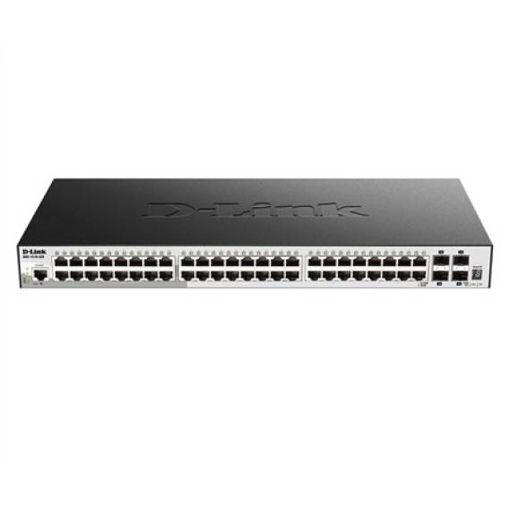 Obrázok pre D-Link DGS-1510-52X síťový přepínač Řízený L3 Gigabit Ethernet (10/100/1000) 1U Černá