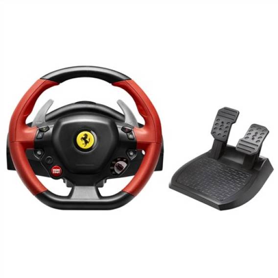 Obrázok pre Thrustmaster Ferrari 458 Spider Černá, Červená USB Volant + Pedály Xbox One