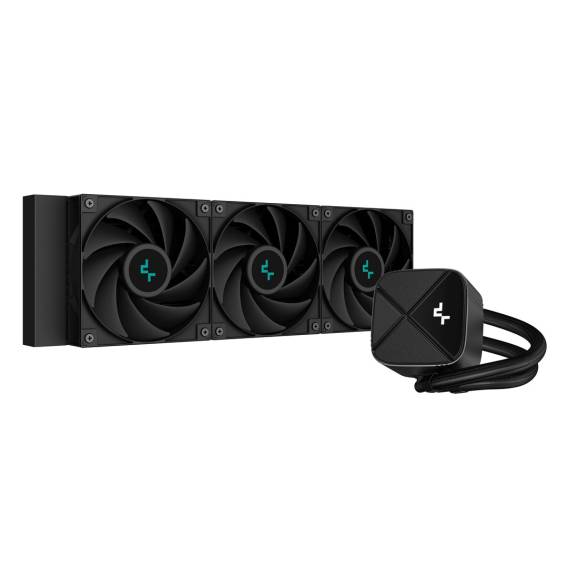 Obrázok pre DeepCool LS720S Zero Dark Procesor Kapalinový chladič typu vše v jednom 12 cm Černá 1 kusů