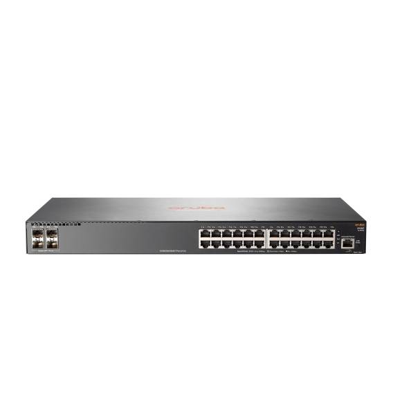 Obrázok pre HPE Aruba Networking 2930F 24G 4SFP Switch