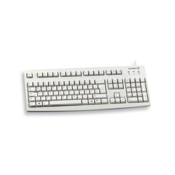 Obrázok pre CHERRY G83-6104 klávesnice Univerzální USB QWERTY Americká angličtina Šedá