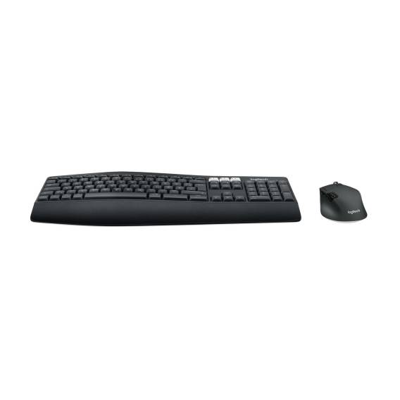 Obrázok pre Logitech 920-008221 klávesnice Obsahuje myš Univerzální RF bezdrátové + Bluetooth QWERTZ Německý Černá