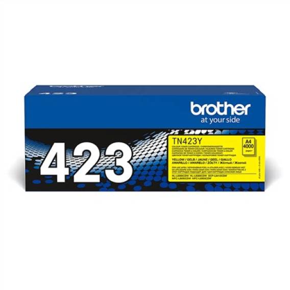 Obrázok pre Brother TN-423Y tonerová náplň 1 kusů Originální Žlutá