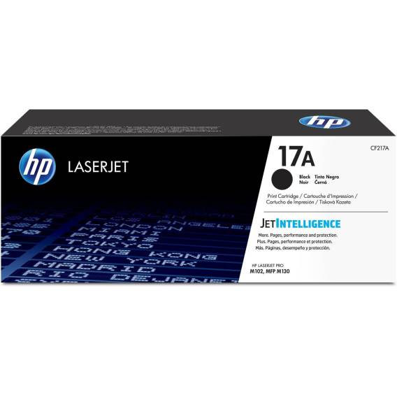 Obrázok pre HP 17A Černá originální tonerová kazeta LaserJet