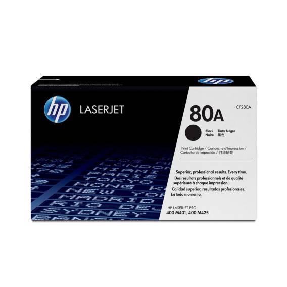 Obrázok pre HP 80A Černá originální tonerová kazeta LaserJet