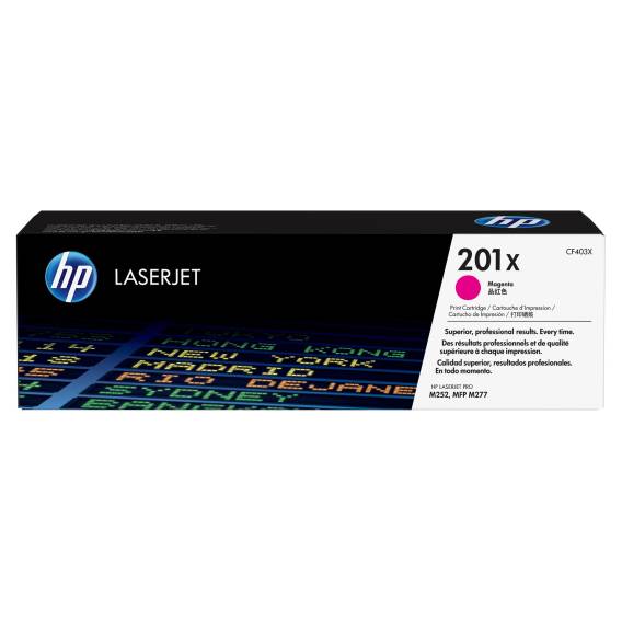 Obrázok pre HP 201X Purpurová originální tonerová kazeta LaserJet s vysokou výtěžností