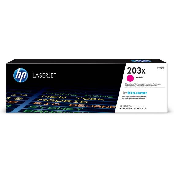 Obrázok pre HP 203X Purpurová originální tonerová kazeta LaserJet s vysokou výtěžností